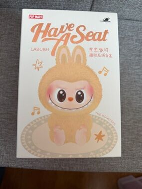 POP MART Have A Seat Labubu Plush - DADA
